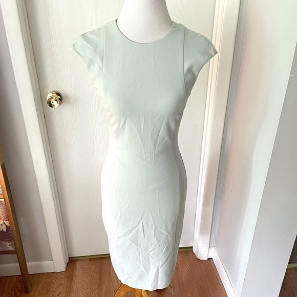 L.K. BENNETT Laurela Aqua Sheath Dress - Picture 4 of 6